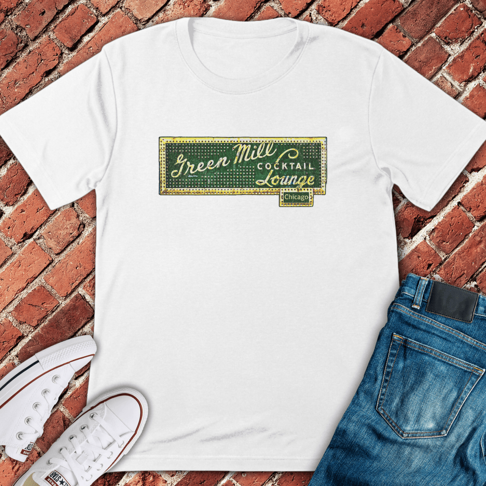 Green Mill T-Shirt - White