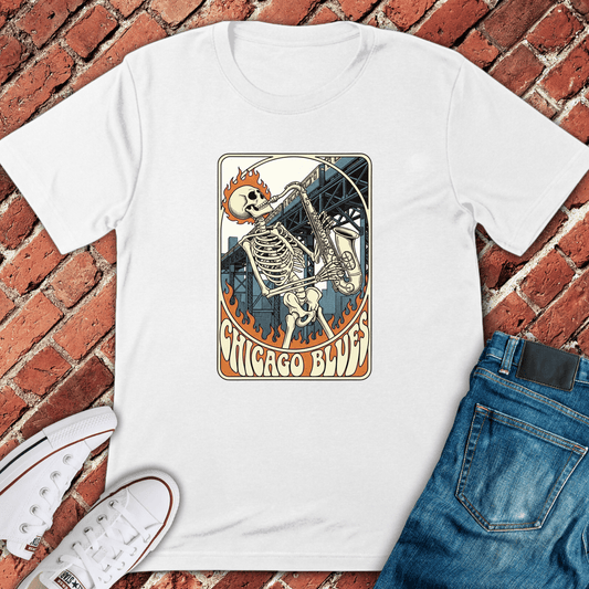 Chicago Blues T-Shirt - White