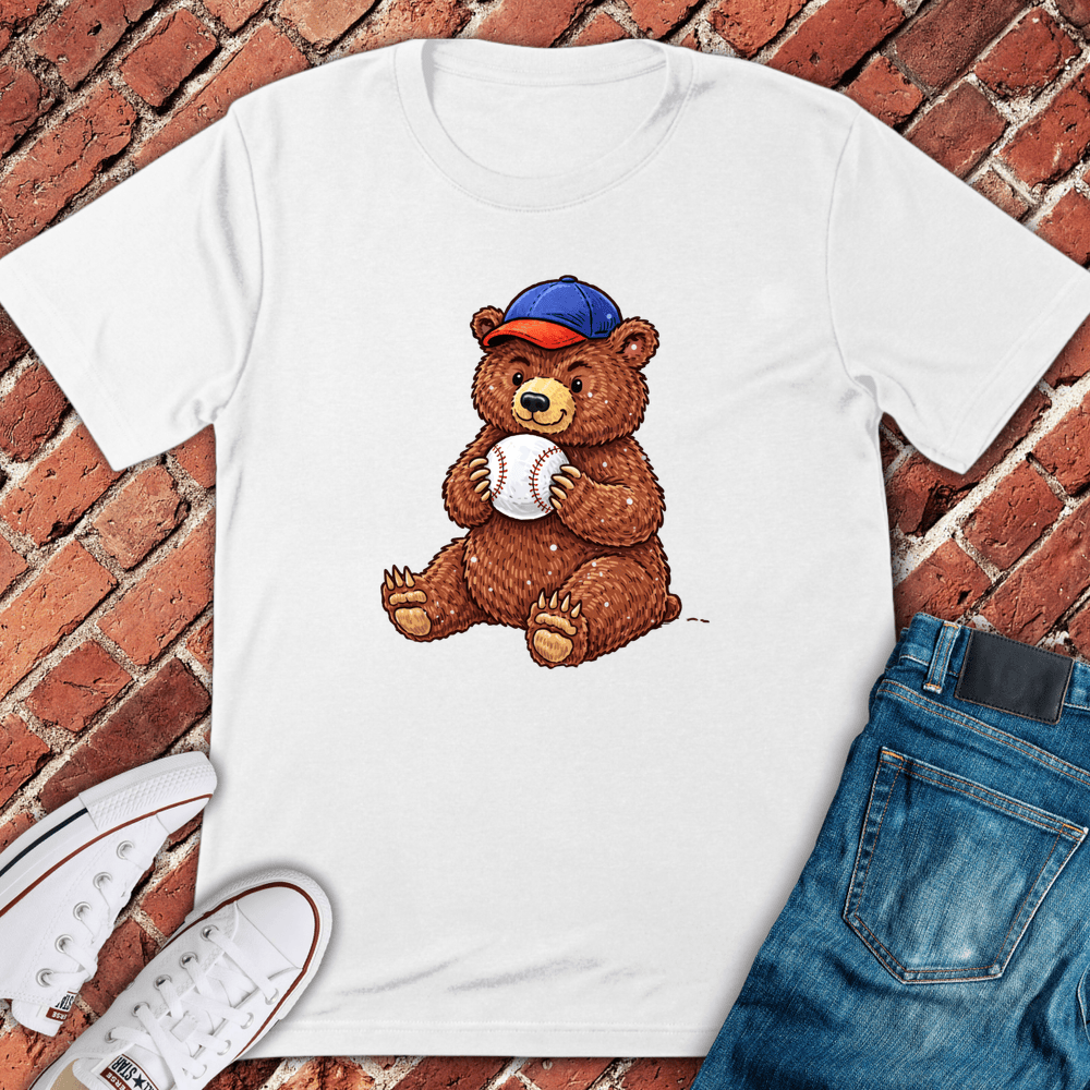 Baseball Cub T-Shirt - White