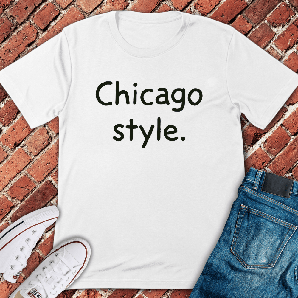 Chi Style Type T-Shirt - White
