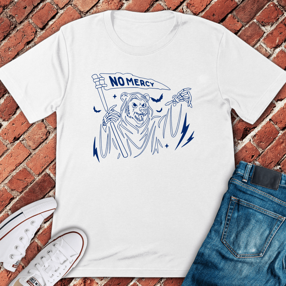 No Mercy Bear T-Shirt - White