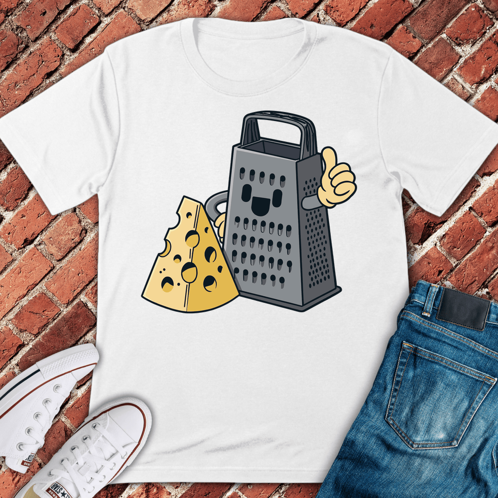 Grate Cheese Pal T-Shirt - White