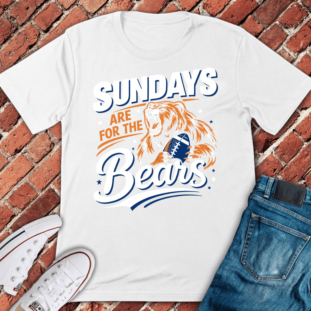 Sunday Bears T-Shirt - White