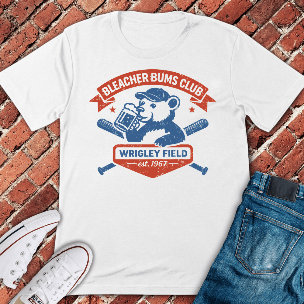 Bleacher Bums T-Shirt - White