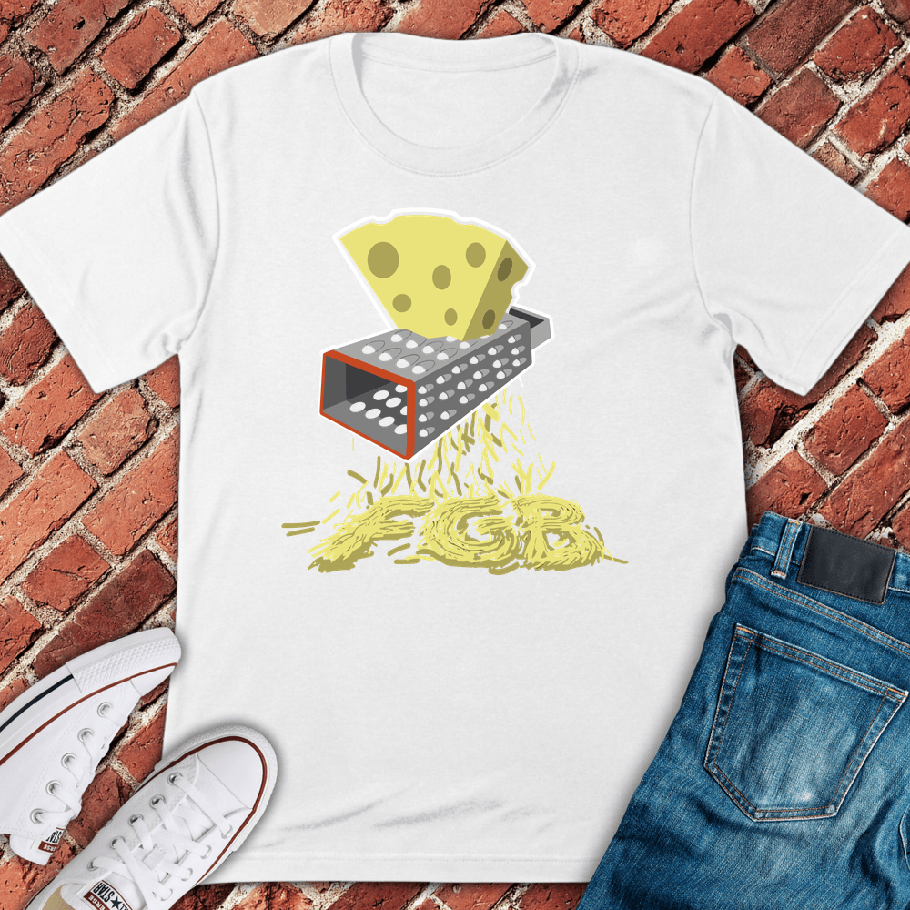 Cheese Grater T-Shirt - White