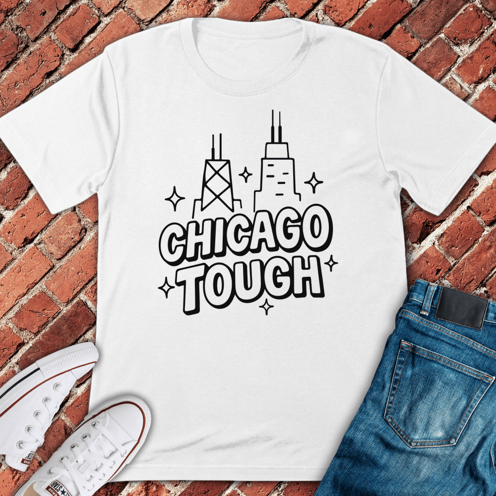 Chicago Tough T-Shirt - White