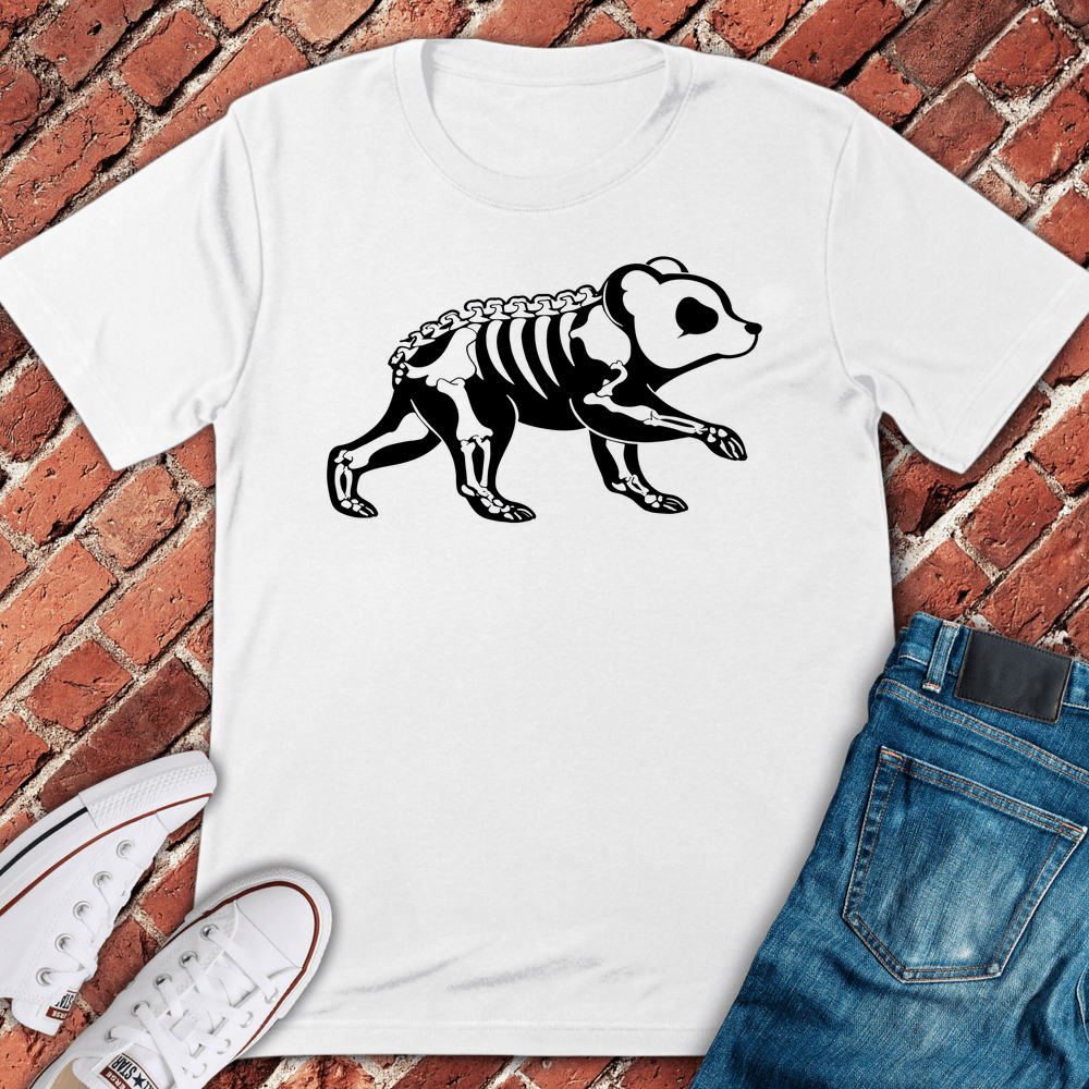 Chain Gang Bear T-Shirt - White