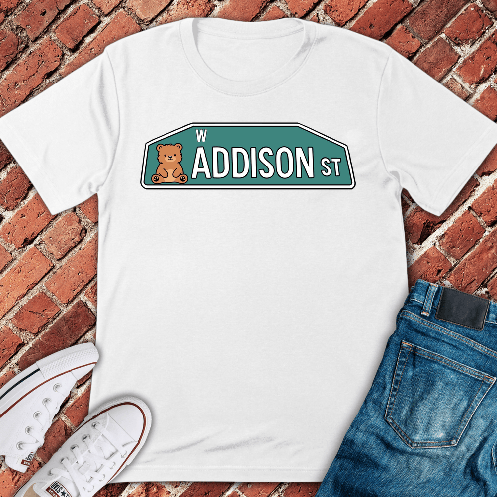 W Addison Bear T-Shirt - White