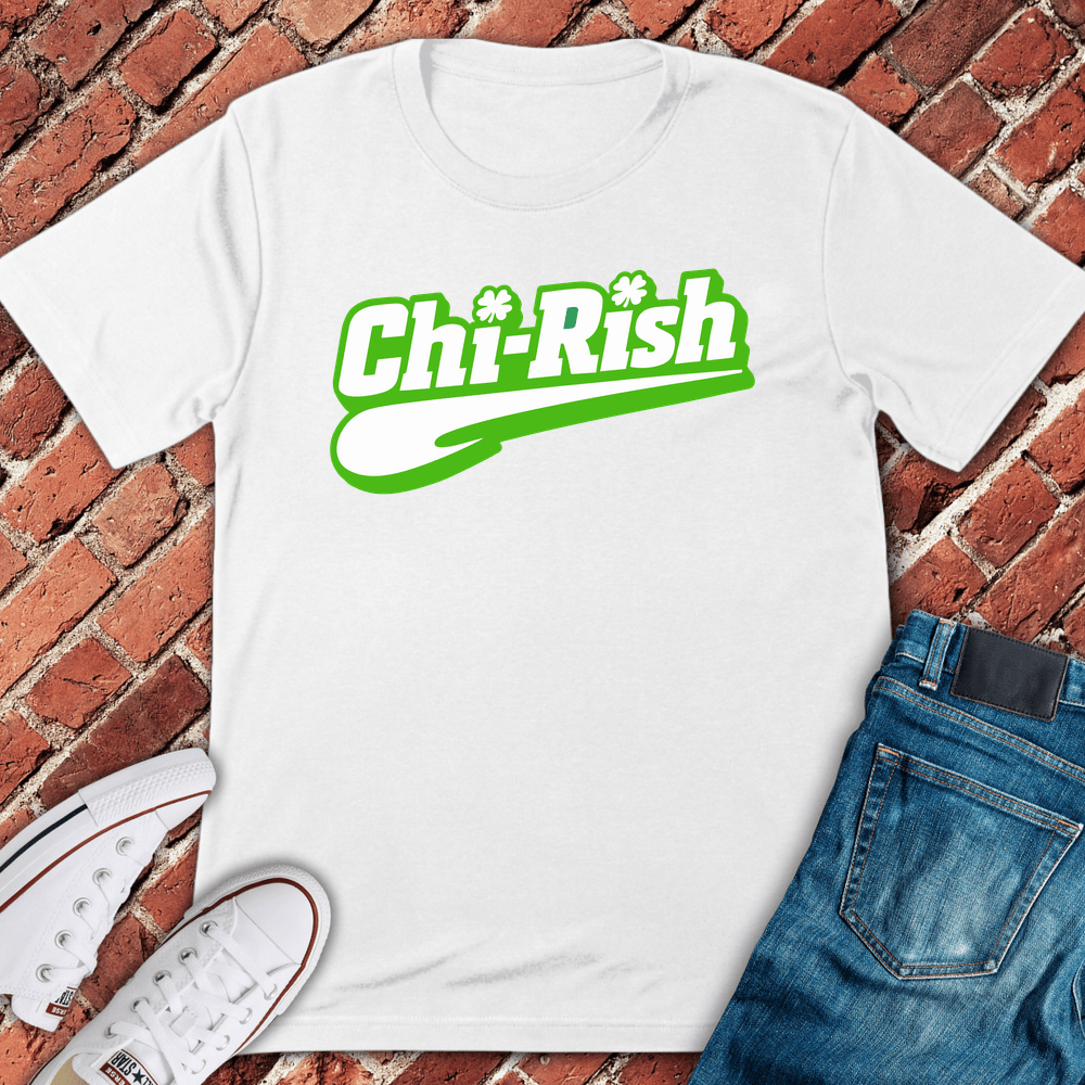 Chi Rish Script T-Shirt - White