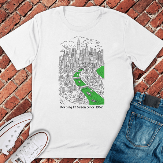 Keeping It Green T-Shirt - White