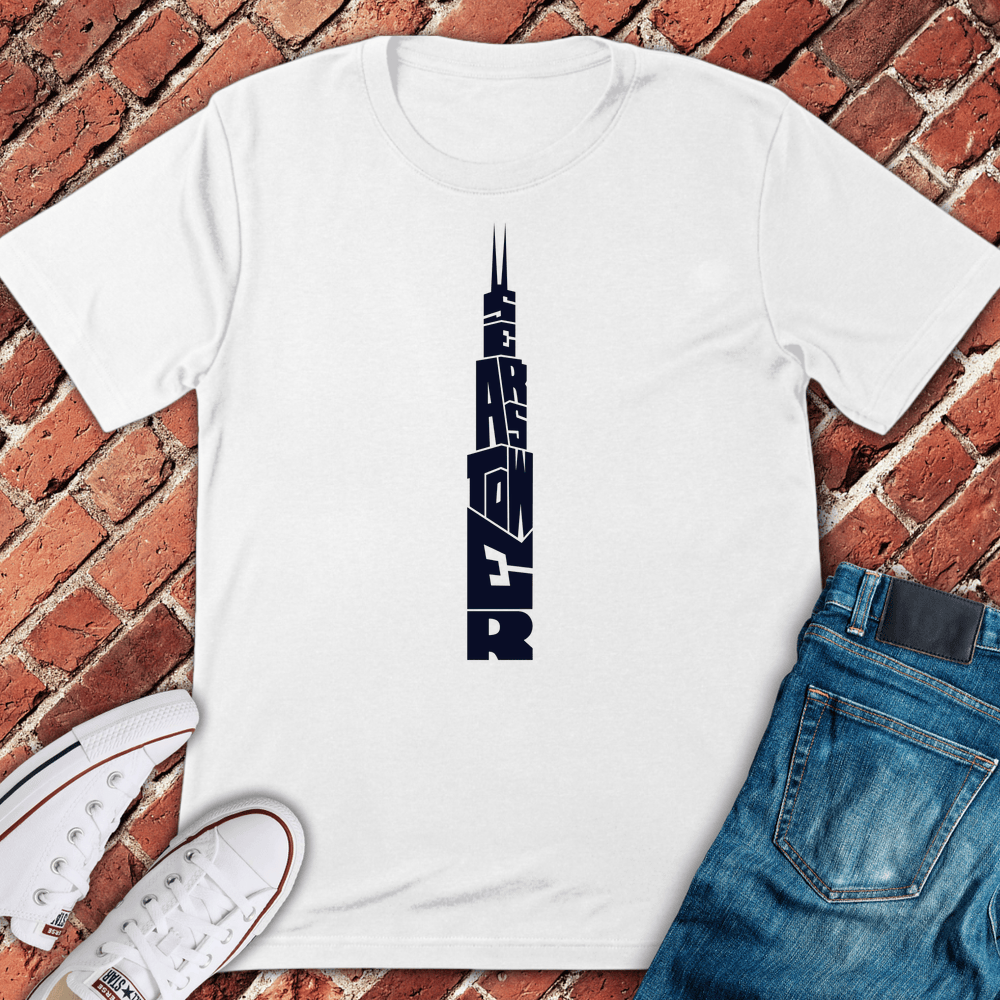 Chicago Tower T-Shirt - White