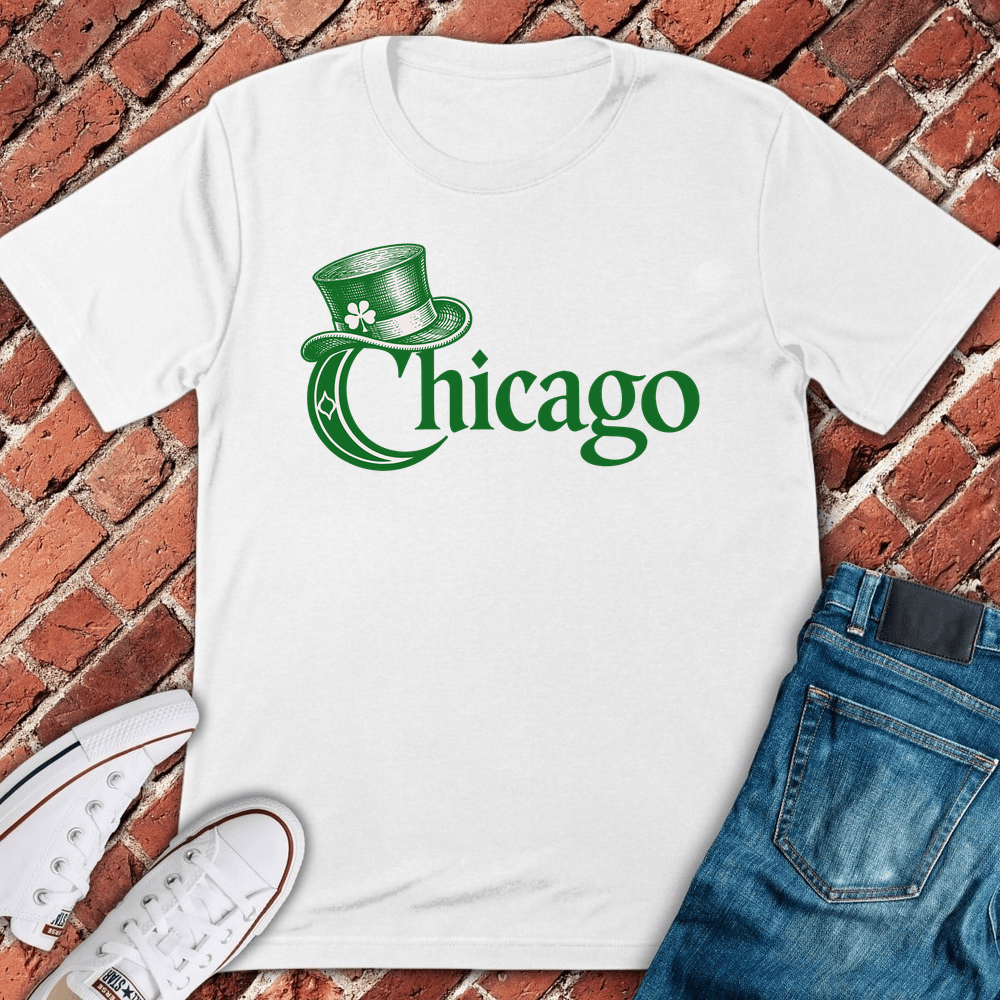 Lucky Chicago Crest T-Shirt - White