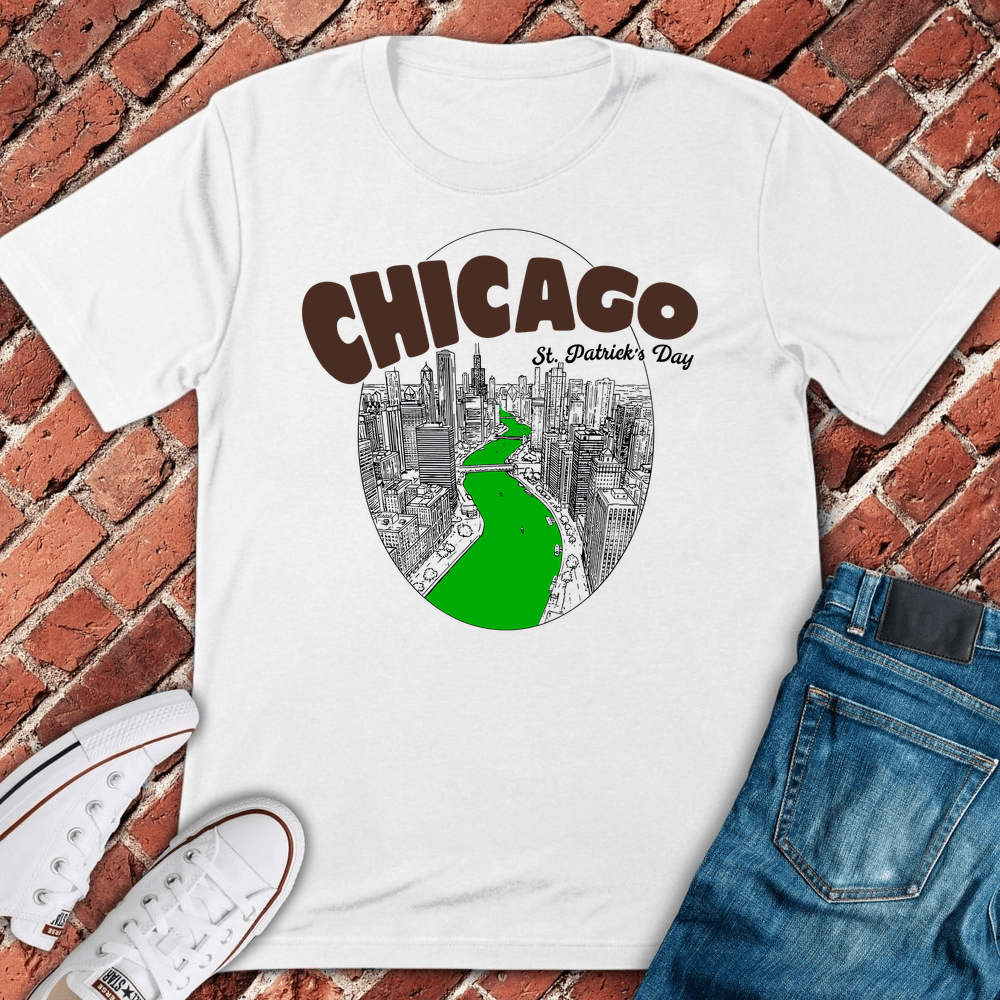 Emerald Coast Chicago T-Shirt - White