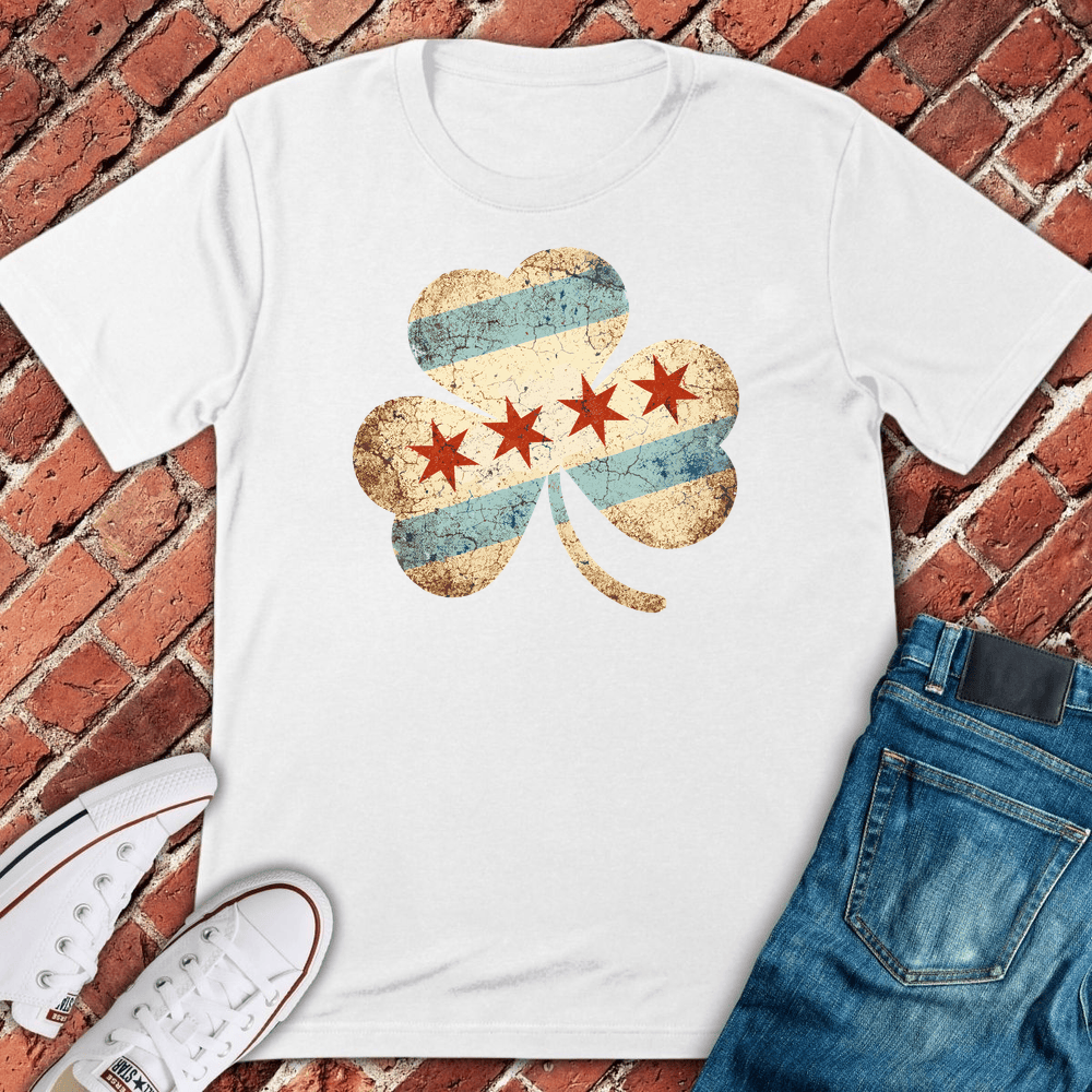 Chi Shamrock T-Shirt - White