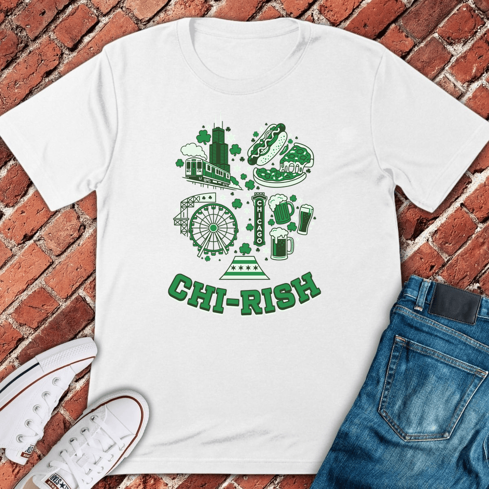 Chi Town Icons T-Shirt - White