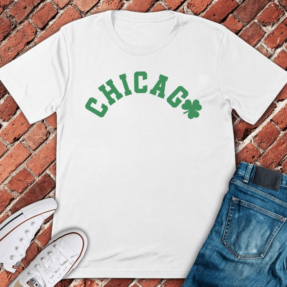 Lucky Clover Chicago T-Shirt - White