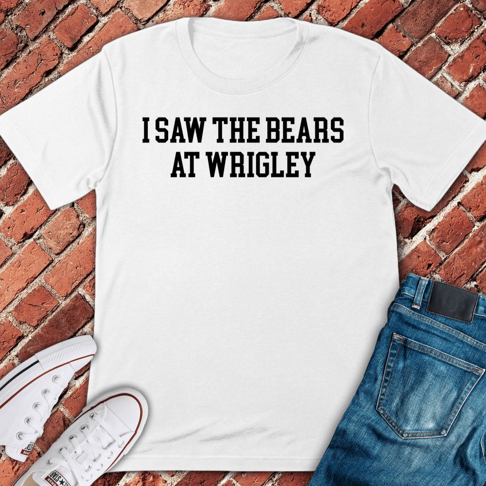 Saw Bears Wrigley T-Shirt - White