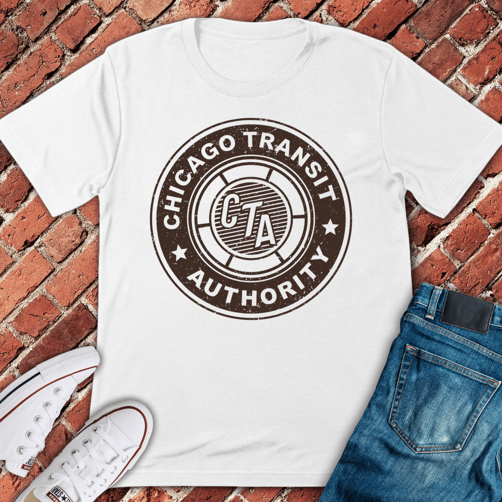 Chicago Cta Seal T-Shirt - White