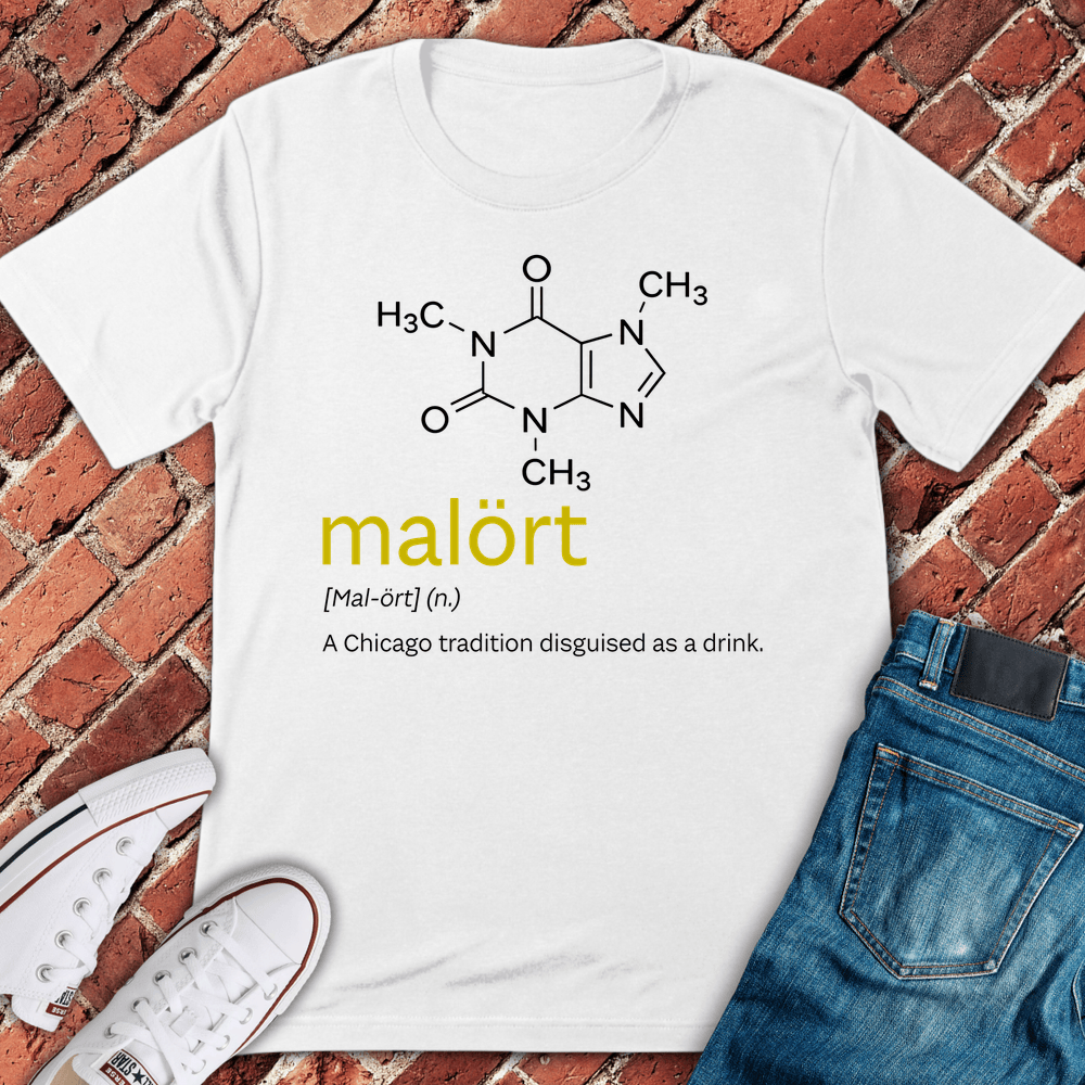 Malort Molecule T-Shirt - White