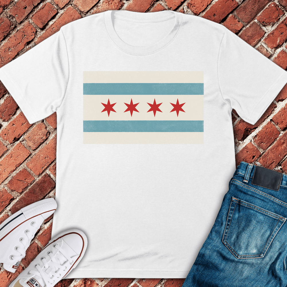 Four Star Chicago T-Shirt - White