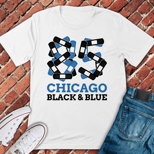 Shattered Chicago T-Shirt - White