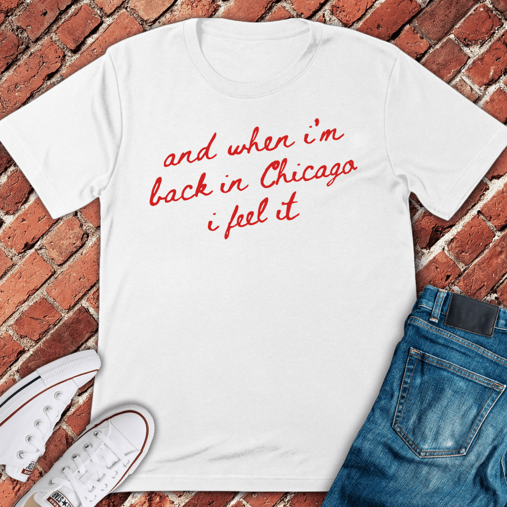 Chicago Feel It T-Shirt - White