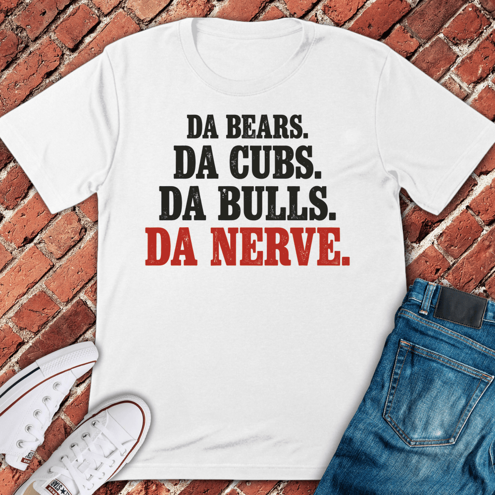 Da Nerve Chicago T-Shirt - White