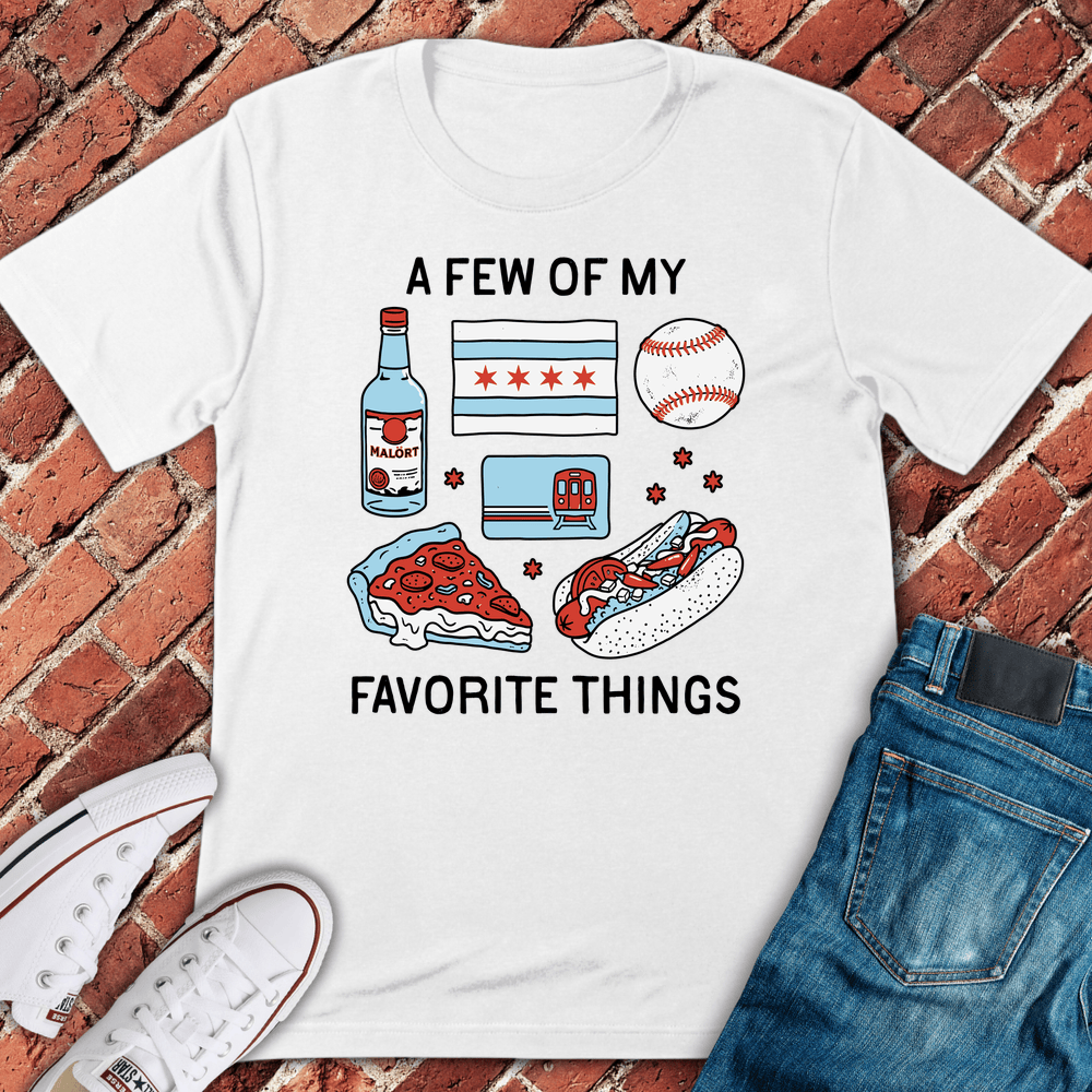 Chicago Favorites T-Shirt - White