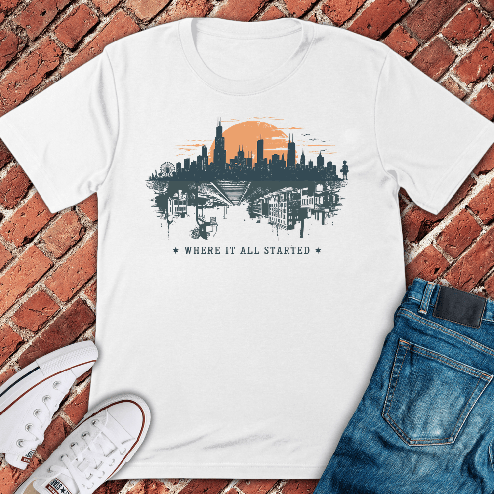 Where It Began T-Shirt - White