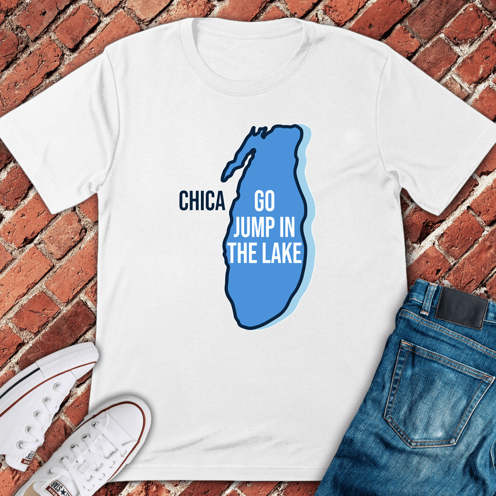 Jump In The Lake T-Shirt - White