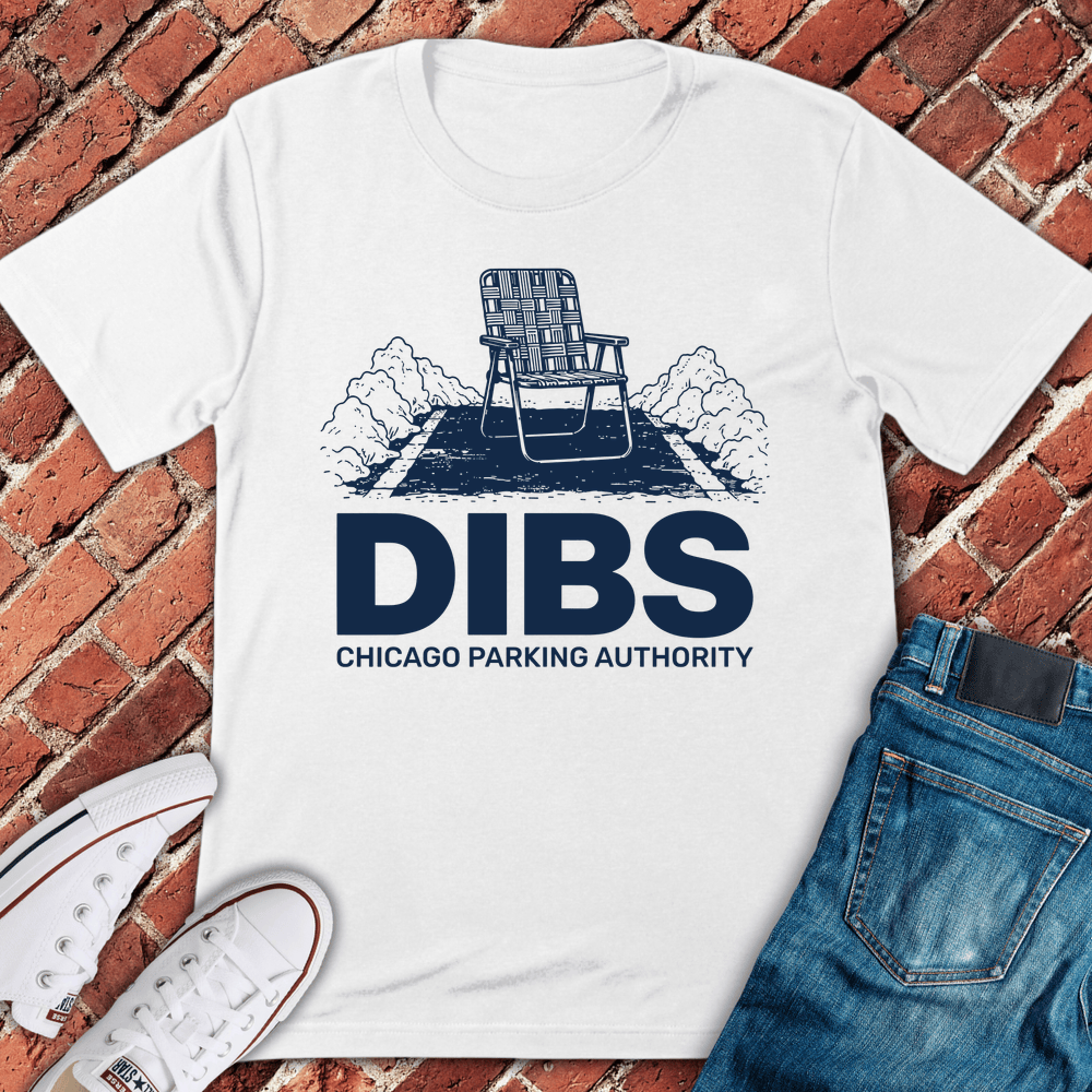 Dibs Authority T-Shirt - White