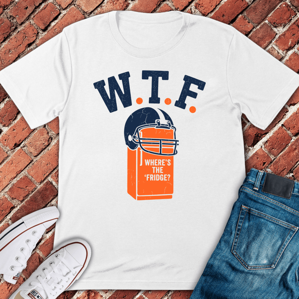 Wtf Fridge Hunt T-Shirt - White