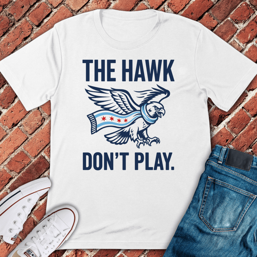Windy City Hawk T-Shirt - White