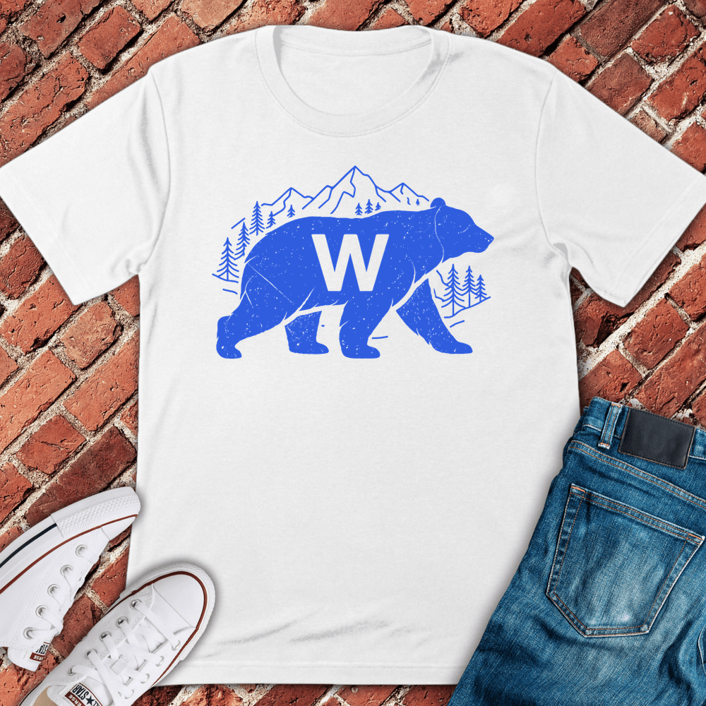 Wilderness Bear W T-Shirt - White
