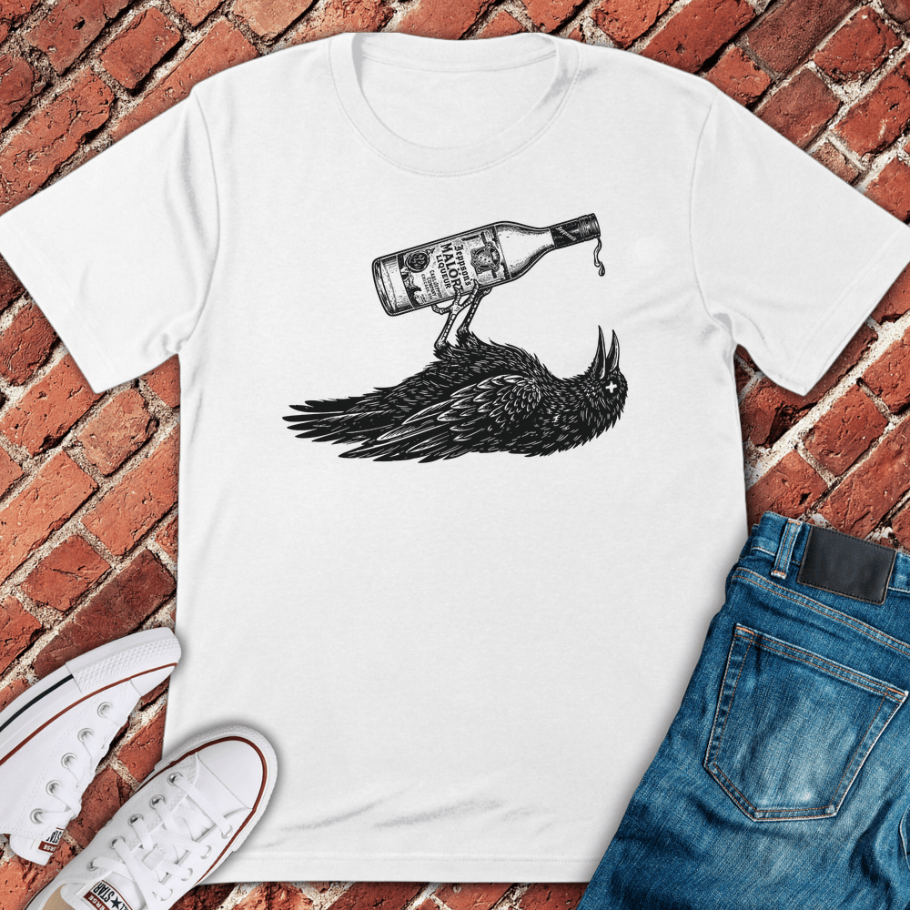 Malort Crow Rite T-Shirt - White