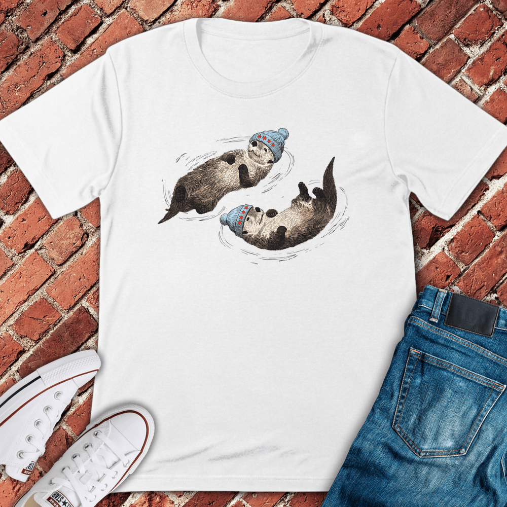Chicago Otter Float T-Shirt - White