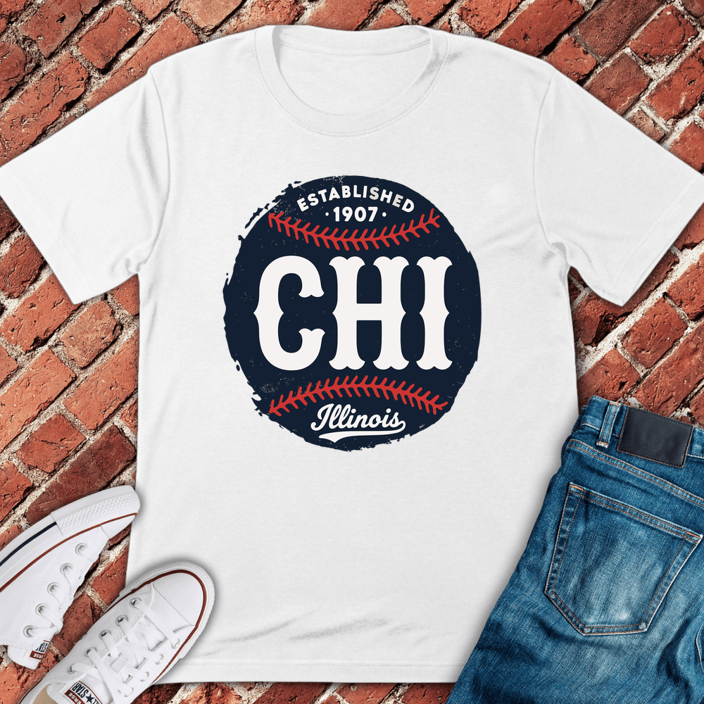 Chicago Established 1907 T-Shirt - White