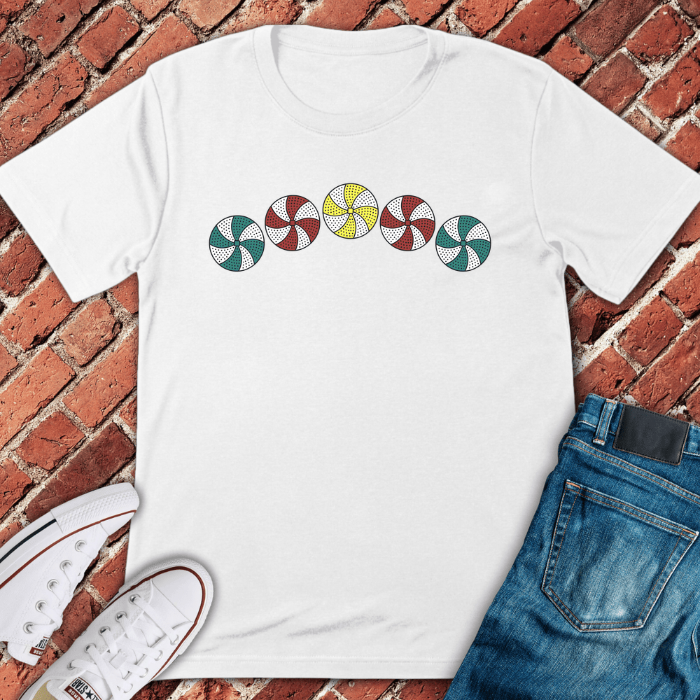 Chi Candy Swirl T-Shirt - White