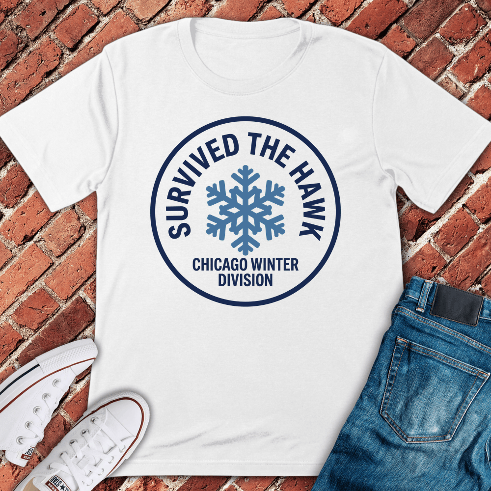 Survived The Hawk T-Shirt - White