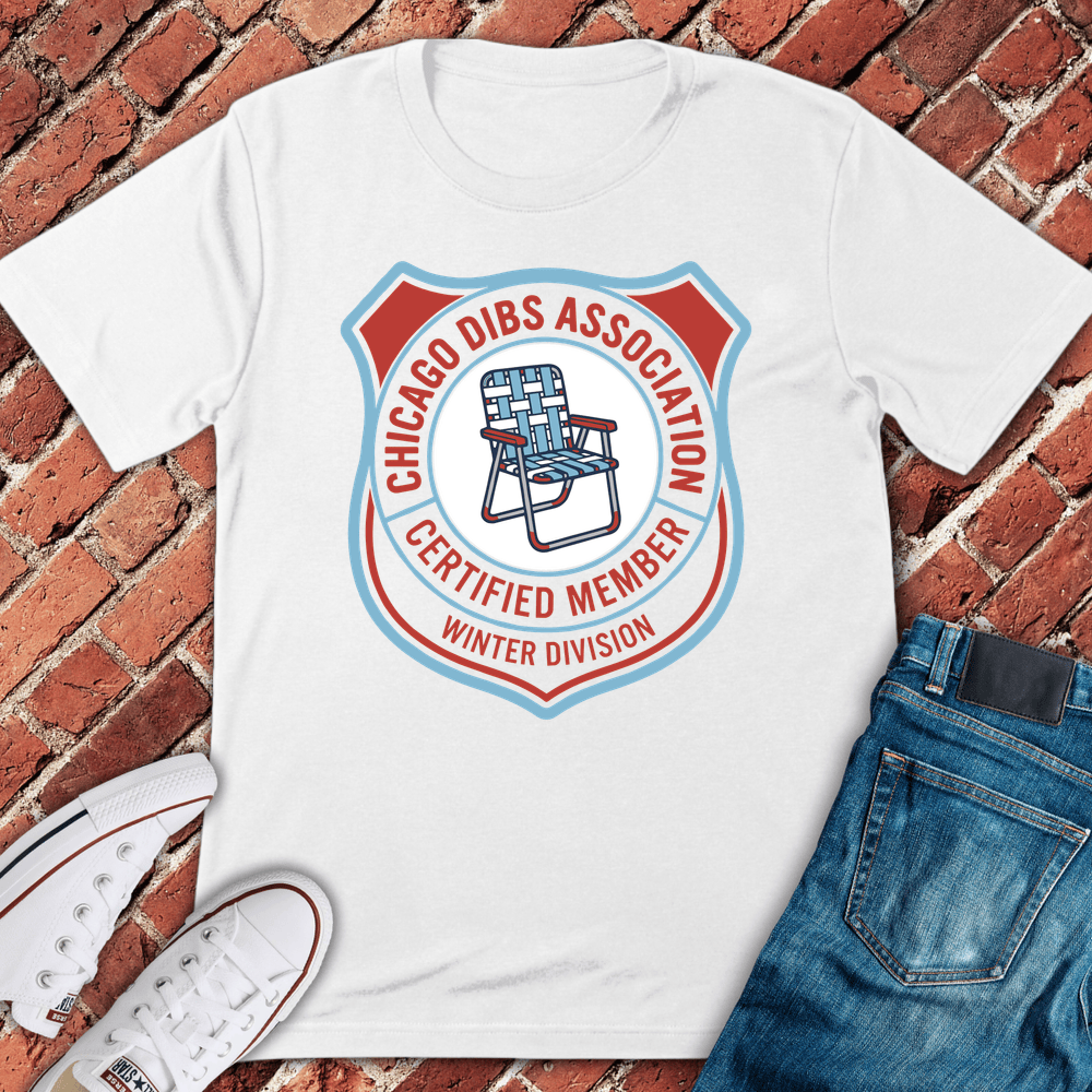 Chicago Dibs Club T-Shirt - White