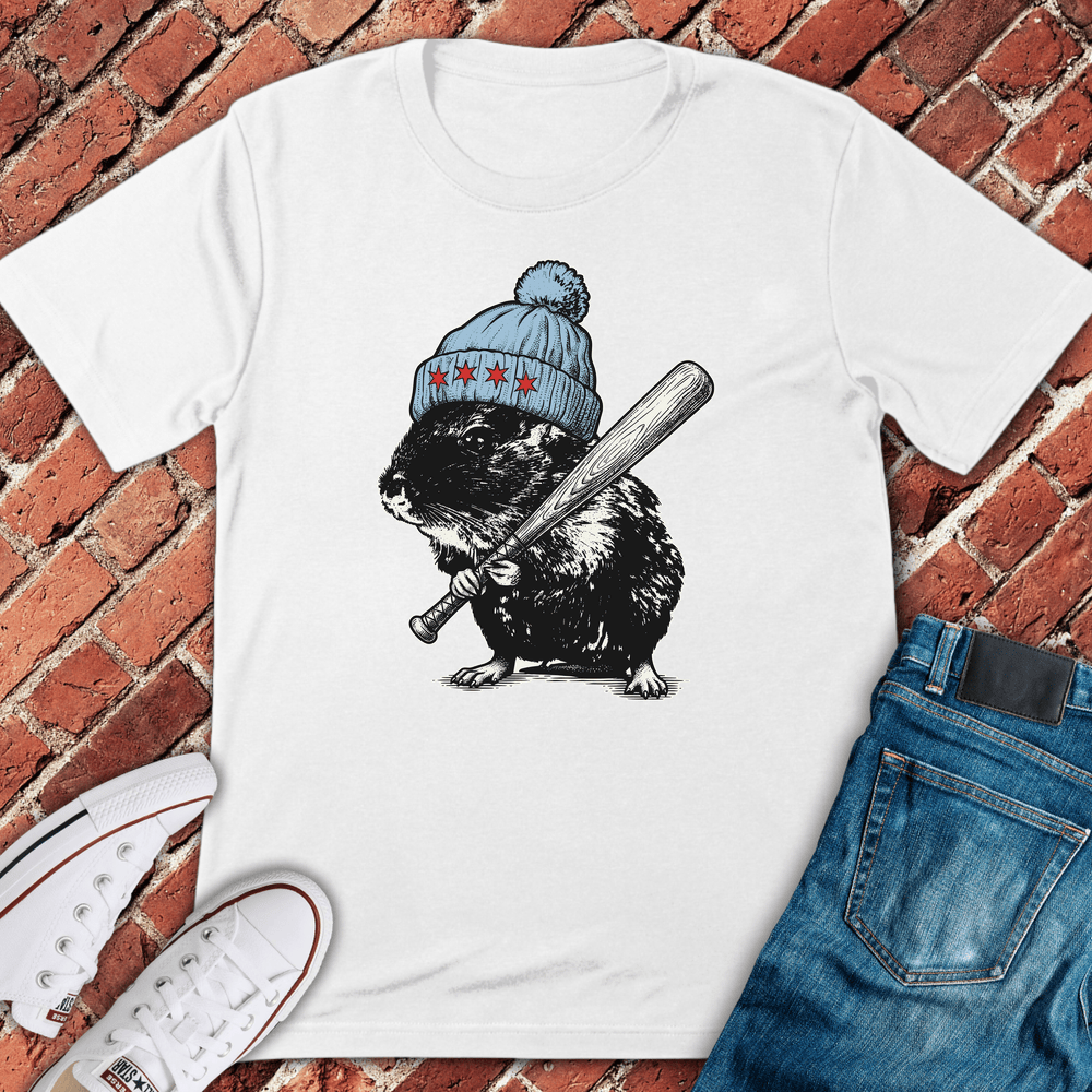 Chi Hog Slugger T-Shirt - White