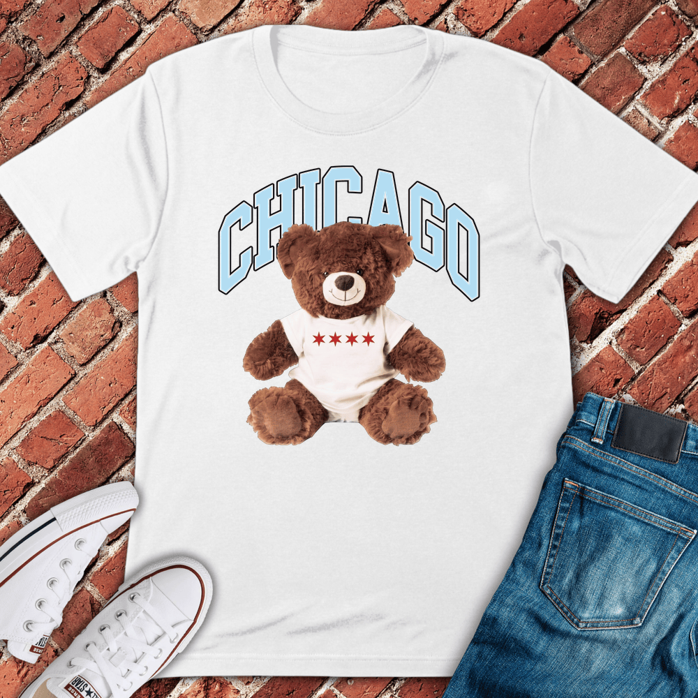 Chicago Teddy Pride T-Shirt - White