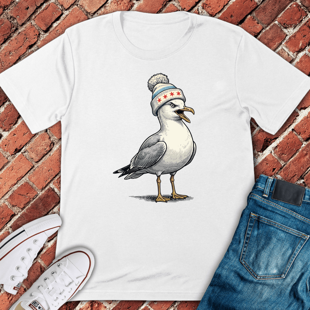 Chicago Gull Patrol T-Shirt - White