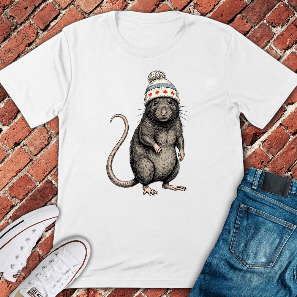 Chicago Rat Dibs T-Shirt - White