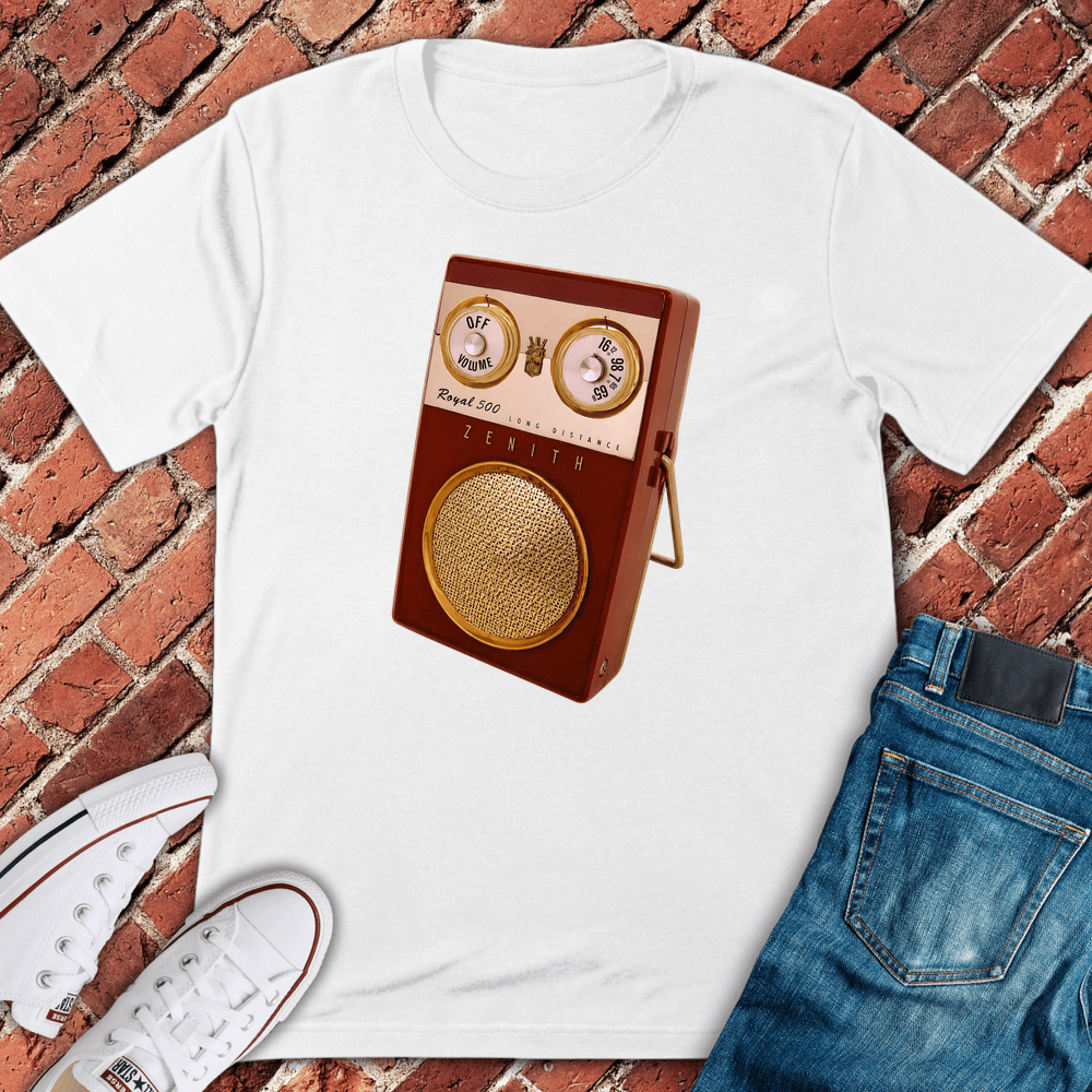 Golden Frequency T-Shirt - White