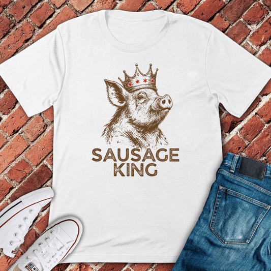 Sausage King T-Shirt - White