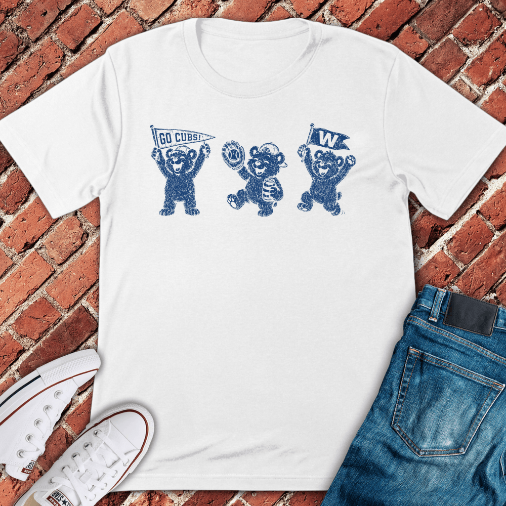 North Side Cubs T-Shirt - White