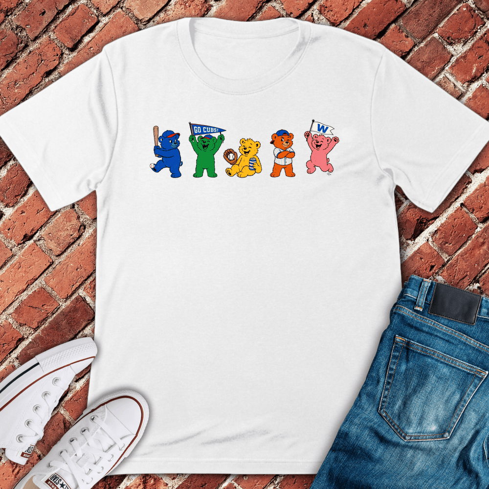 Cubs Bear Parade T-Shirt - White