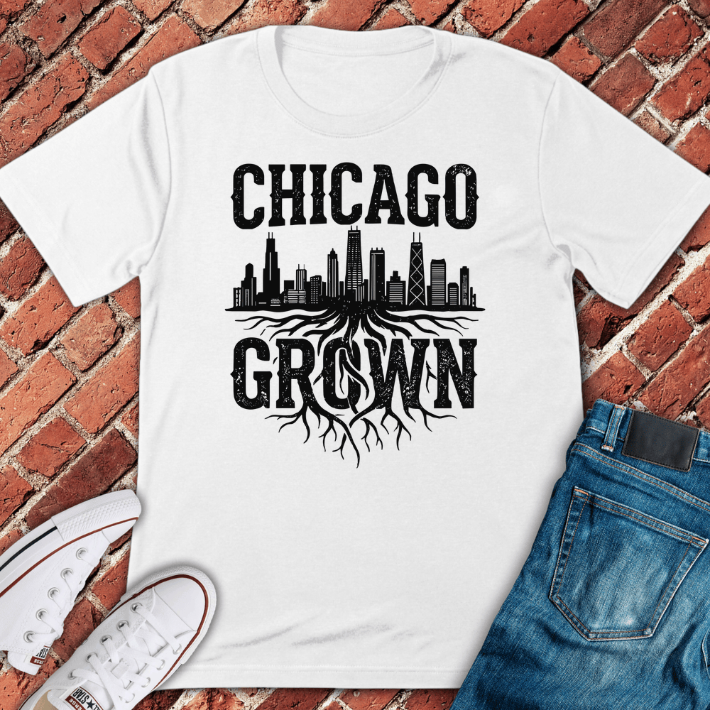Chicago Grown T Shirt 2 - White