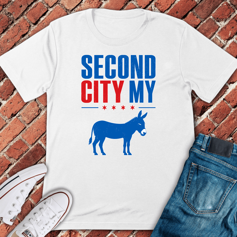Second City Dem T-Shirt - White